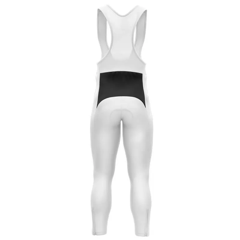 Lipstick Bib Pants (White)