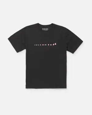 Little Boys Arthur Dino Short Sleeve Tee - Black