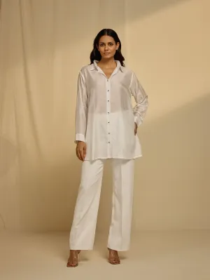 Little Roses Viscose Silk Shirt