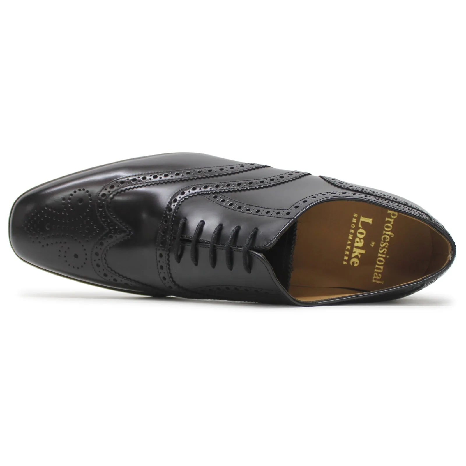 Loake Mens Shoes 262 Full Brogue Formal Oxford Lace-Up Leather - UK 9.5