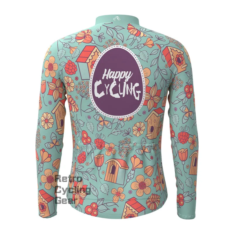 Log cabin Fleece Long Sleeve Jersey