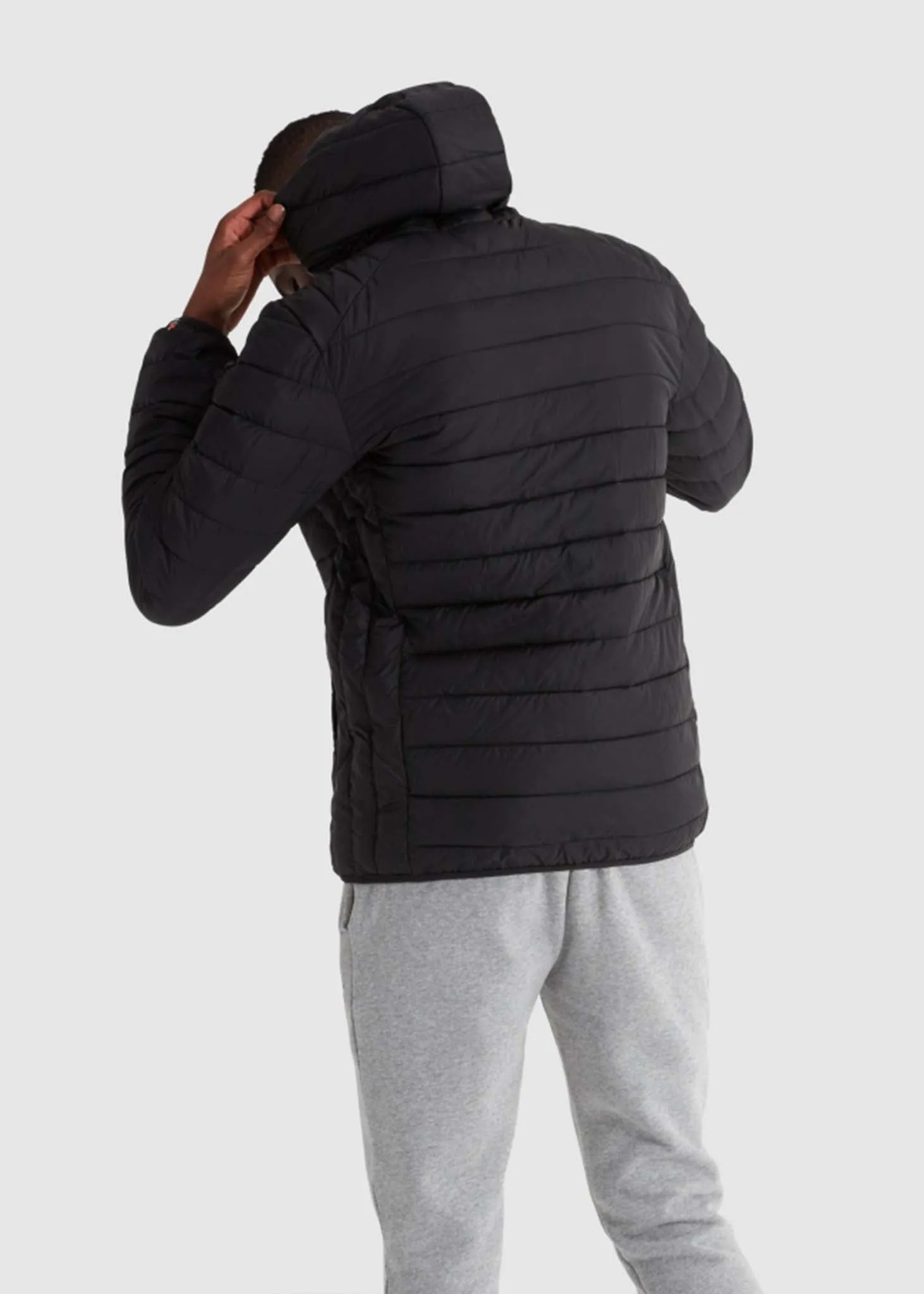 Lombardy padded jacket - anthracite