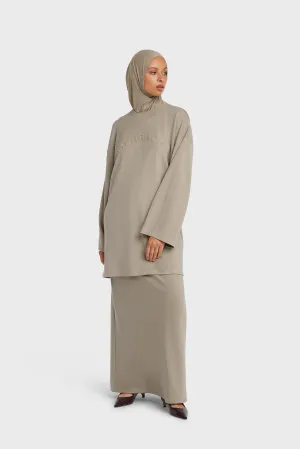 Long Sleeve Top | Mink