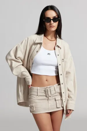 Loose Fit Denim Shirt