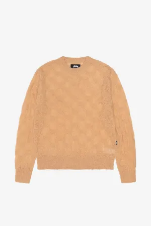 Loose Knit Cross Cable