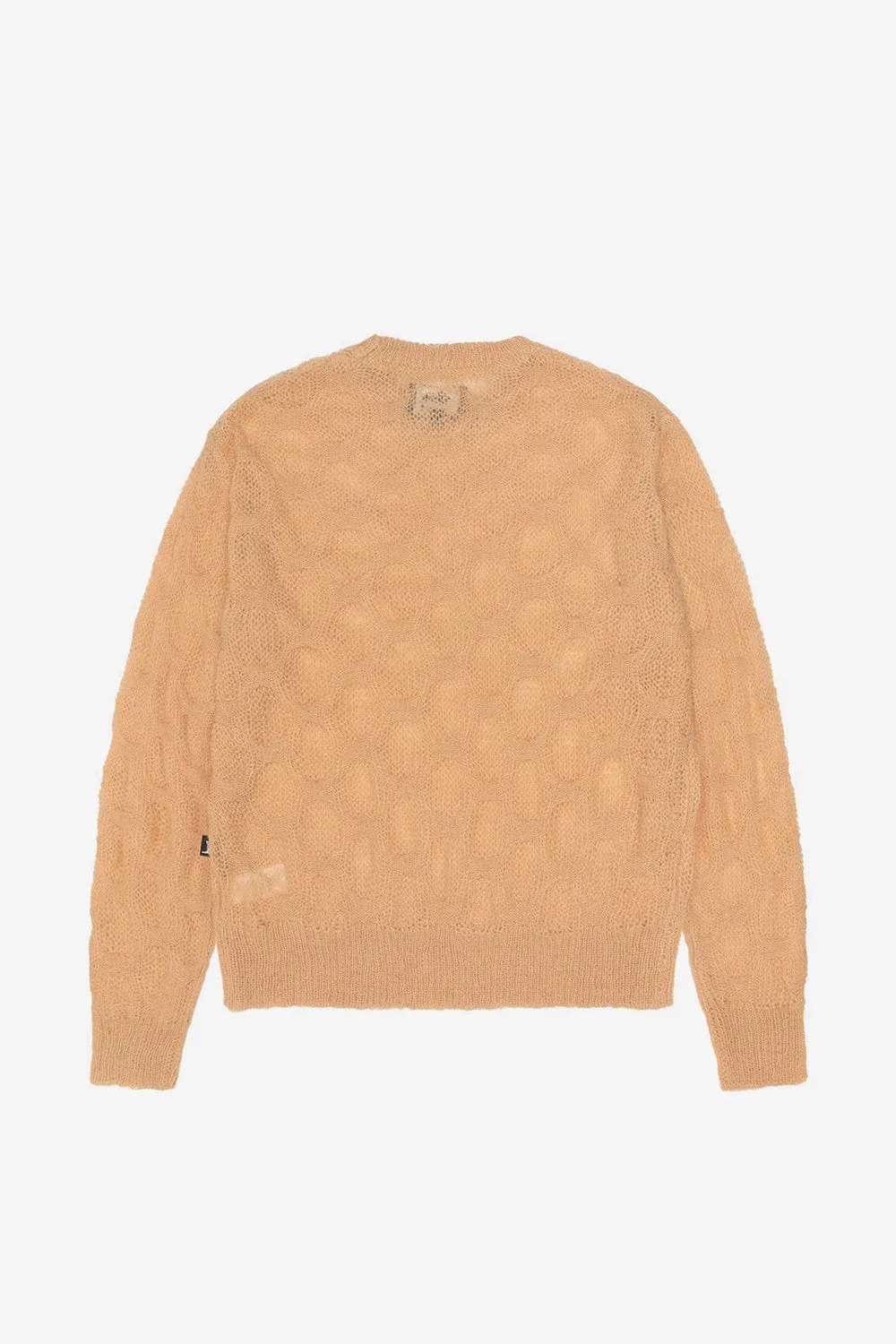 Loose Knit Cross Cable