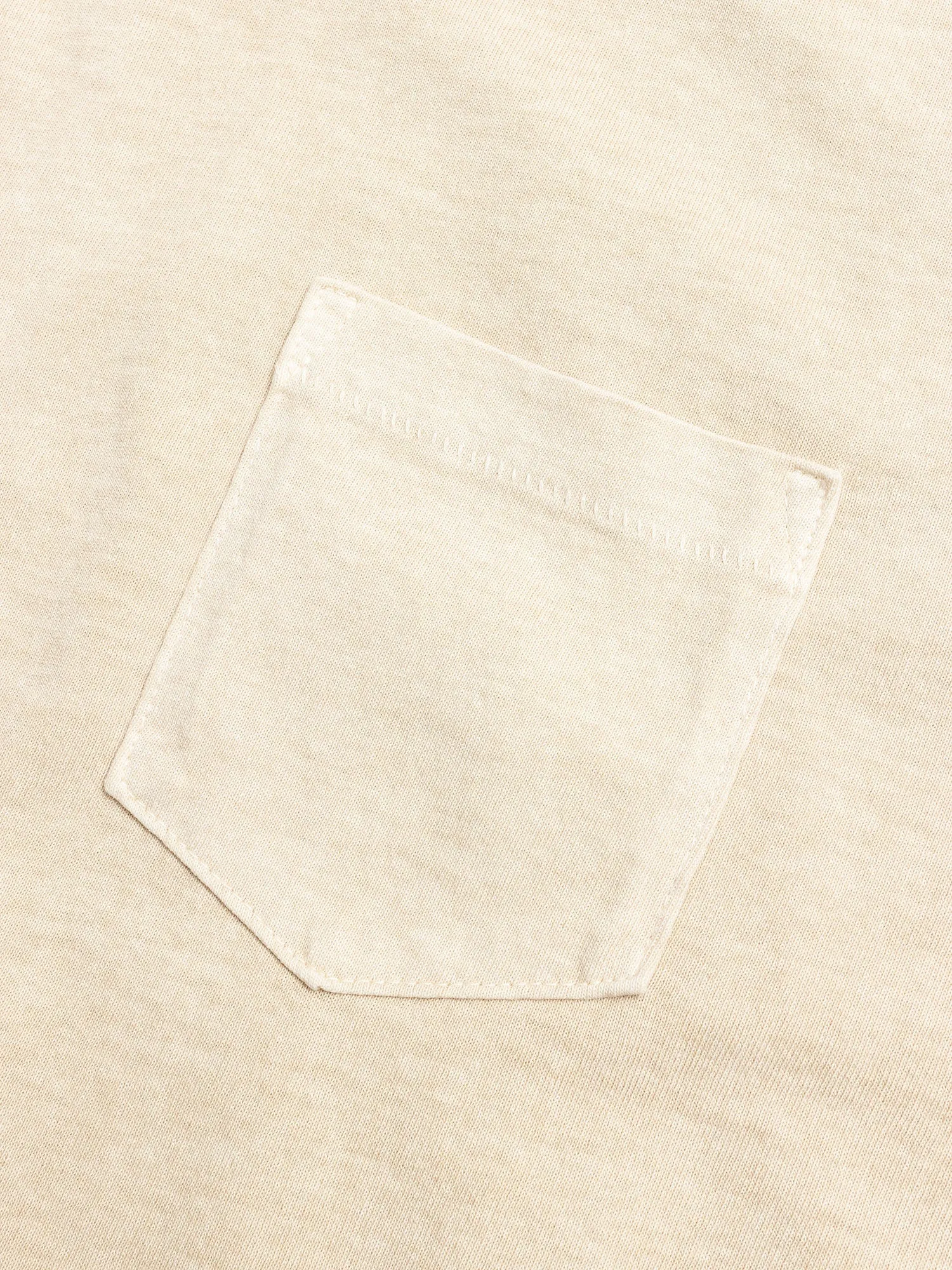 Loose Stitch Pocket Tee in Washed Dune