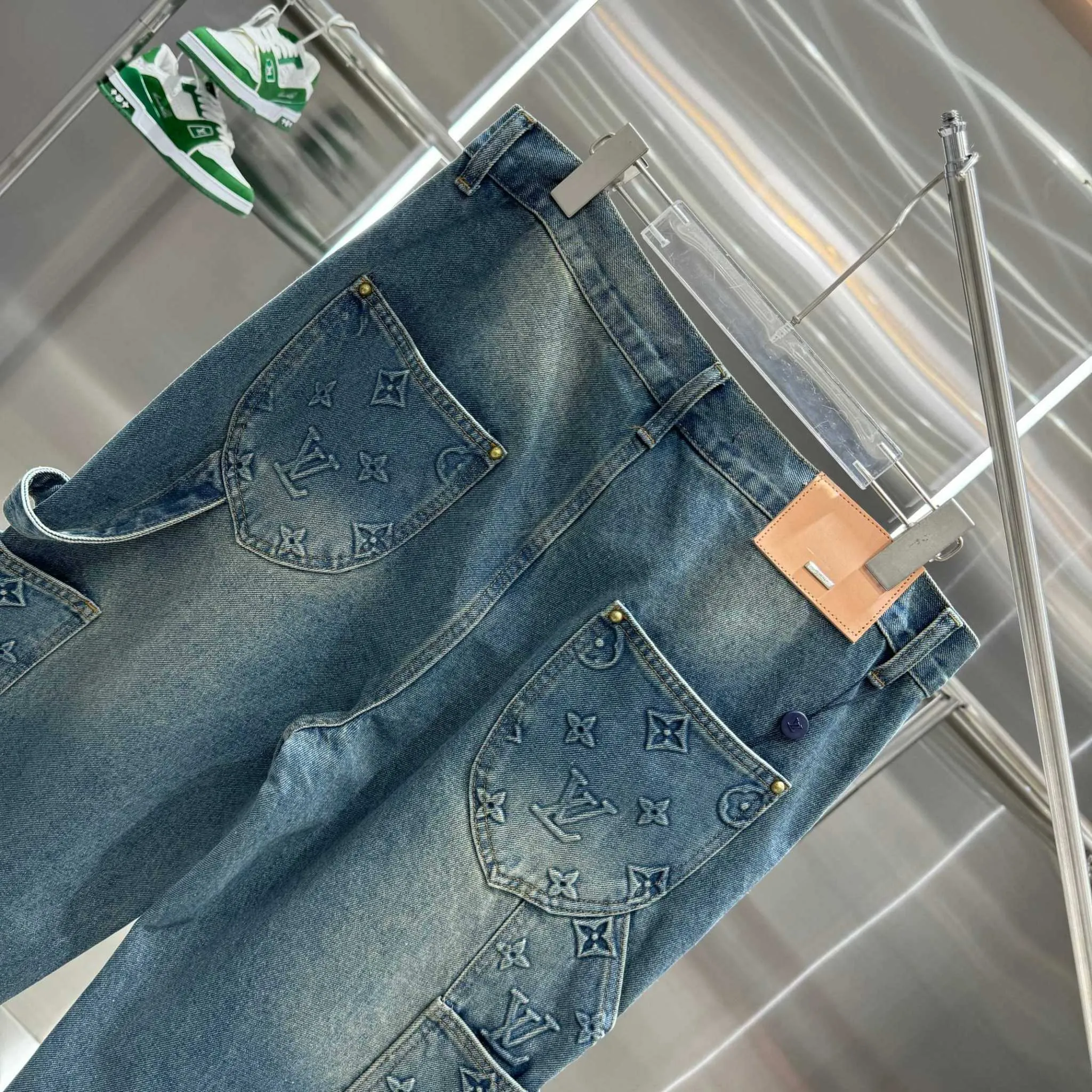 LOUIS V Workwear Denim Pants