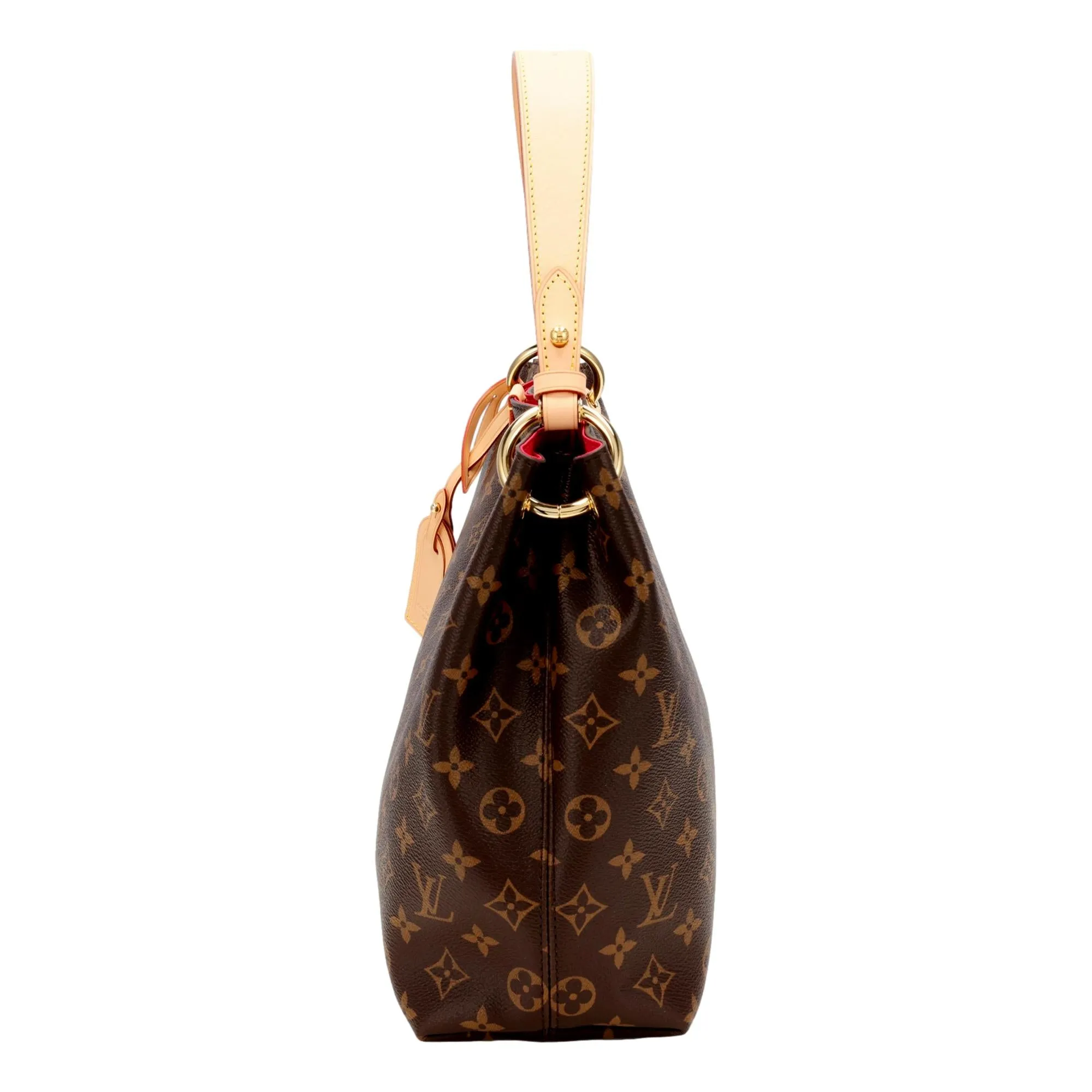 Louis Vuitton Graceful MM Monogram Canvas Hobo Shoulder Bag