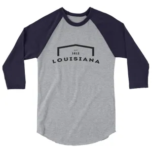 Louisiana - 3/4 Sleeve Raglan Shirt - Established