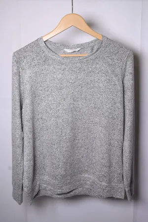 Lounge Wear Grey Winter Blouse