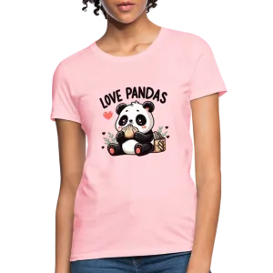 Love Pandas Women's Contoured T-Shirt