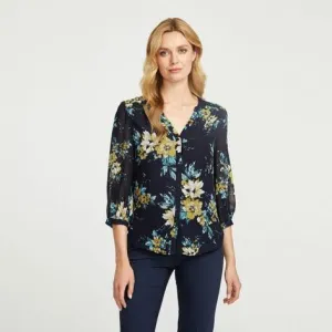 Lovely Garden Floral Blouse