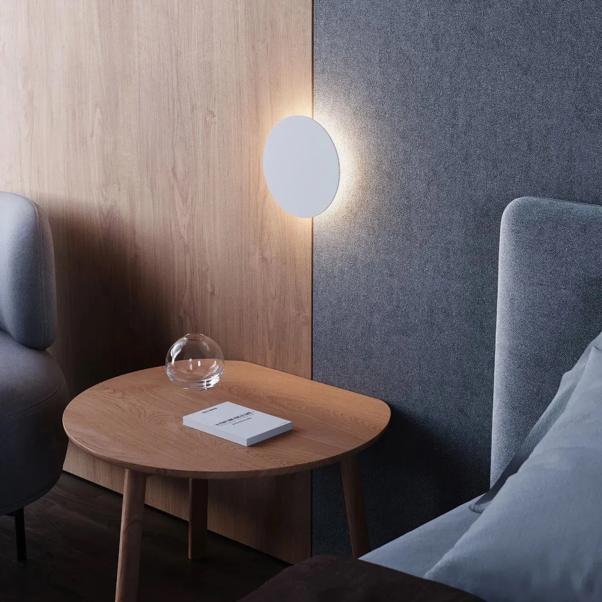 LP Round Outdoor LED Wall Sconce