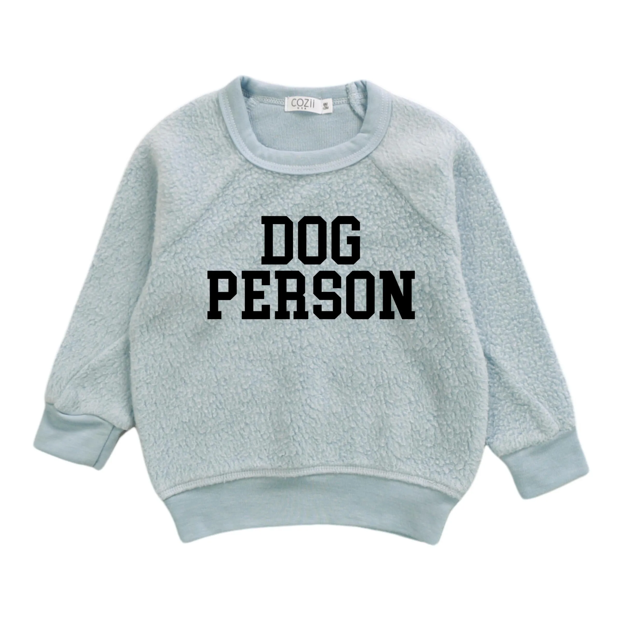 L/S Women's Raglan Crew, Dog Person