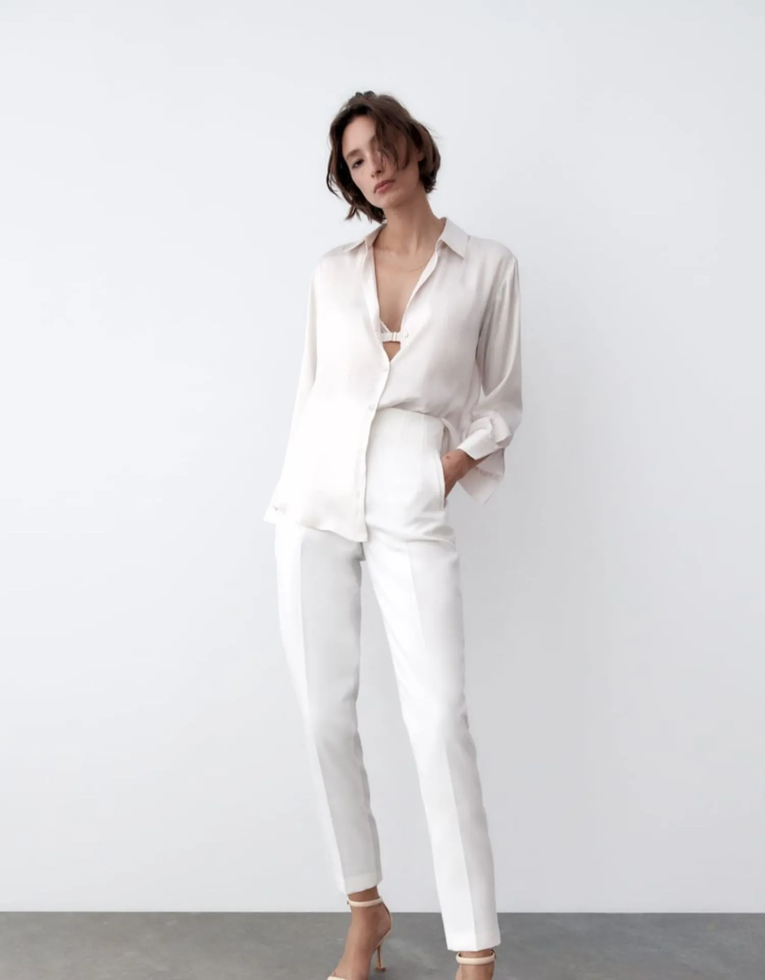 Luana - Tailored high waist pants