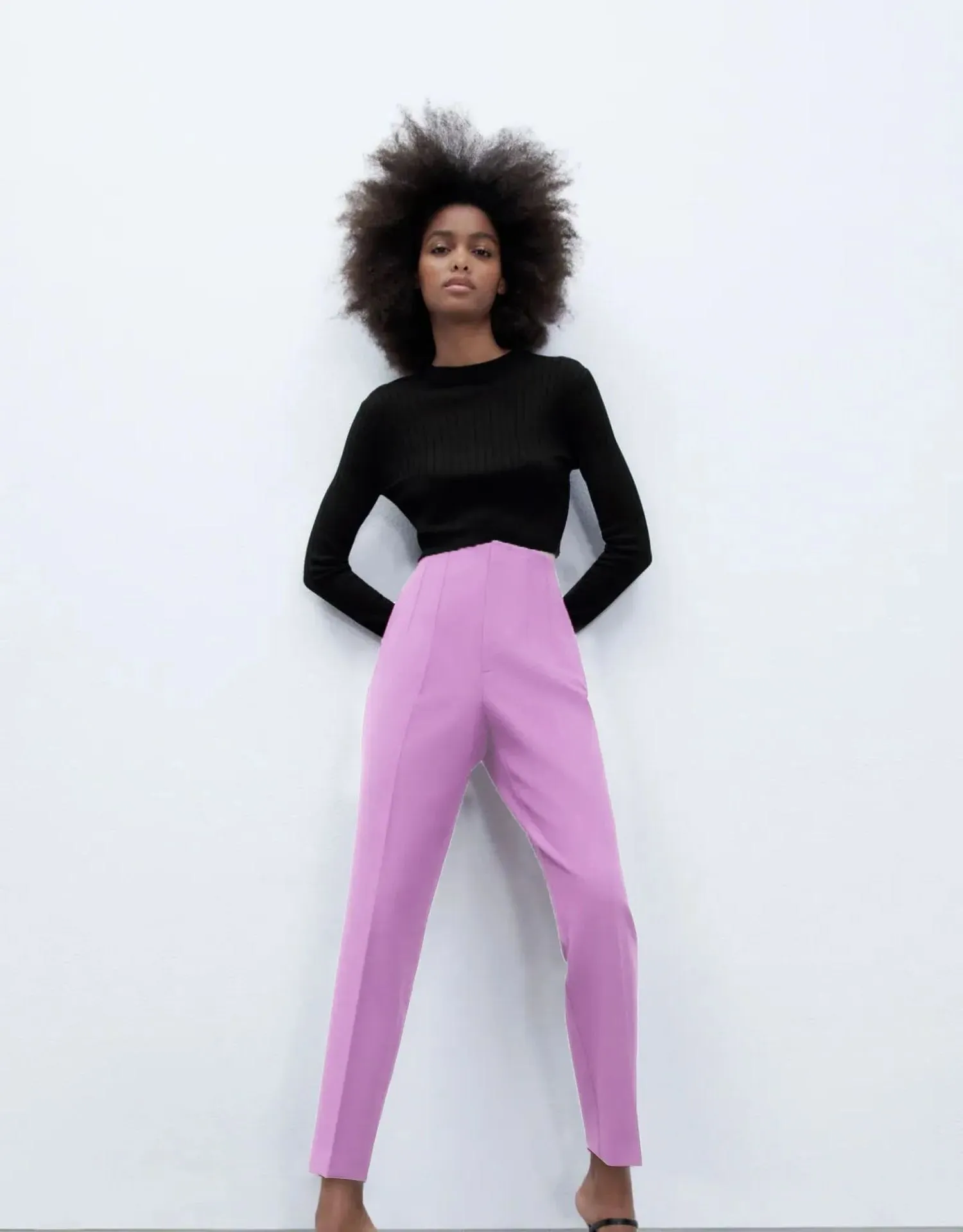 Luana - Tailored high waist pants