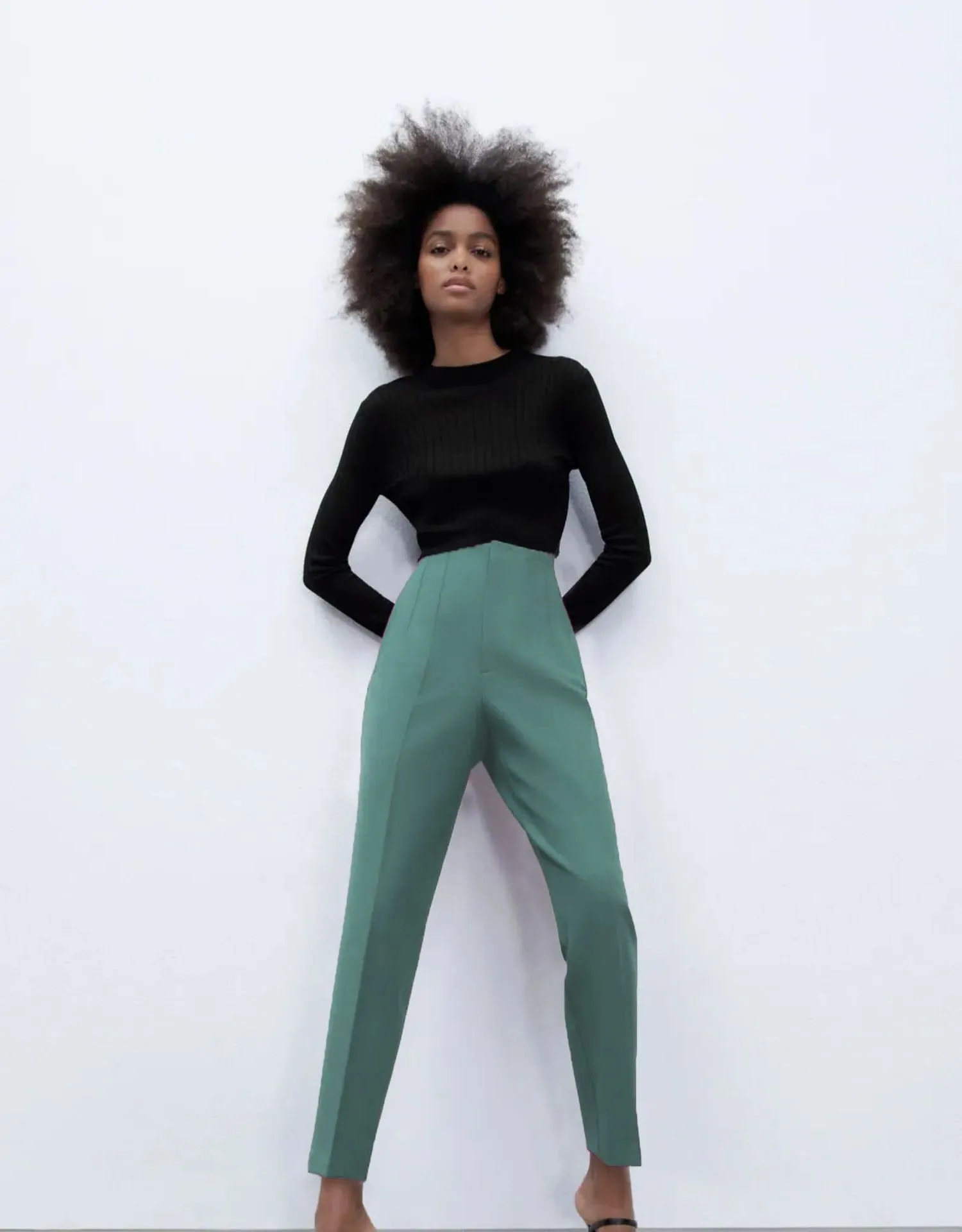 Luana - Tailored high waist pants