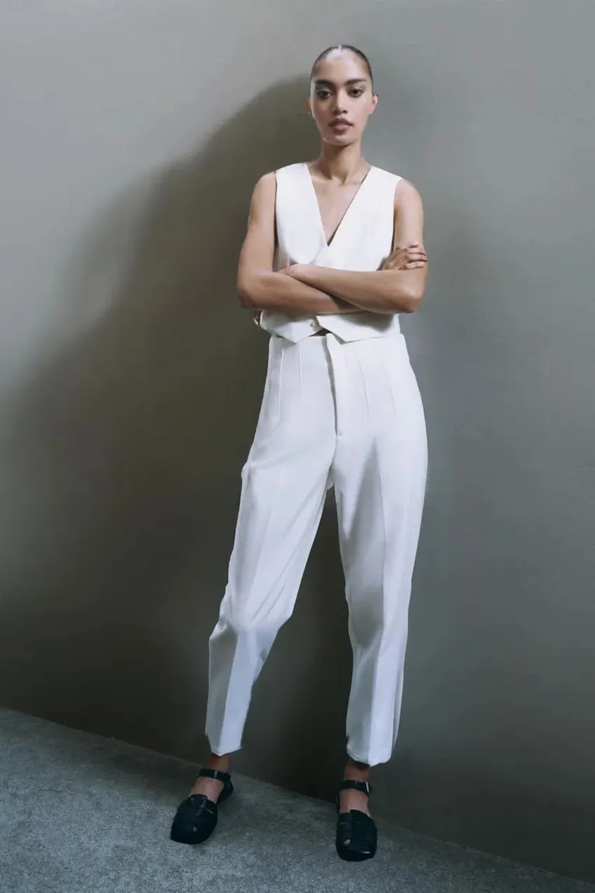 Luana - Tailored high waist pants