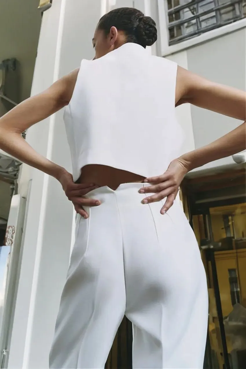 Luana - Tailored high waist pants