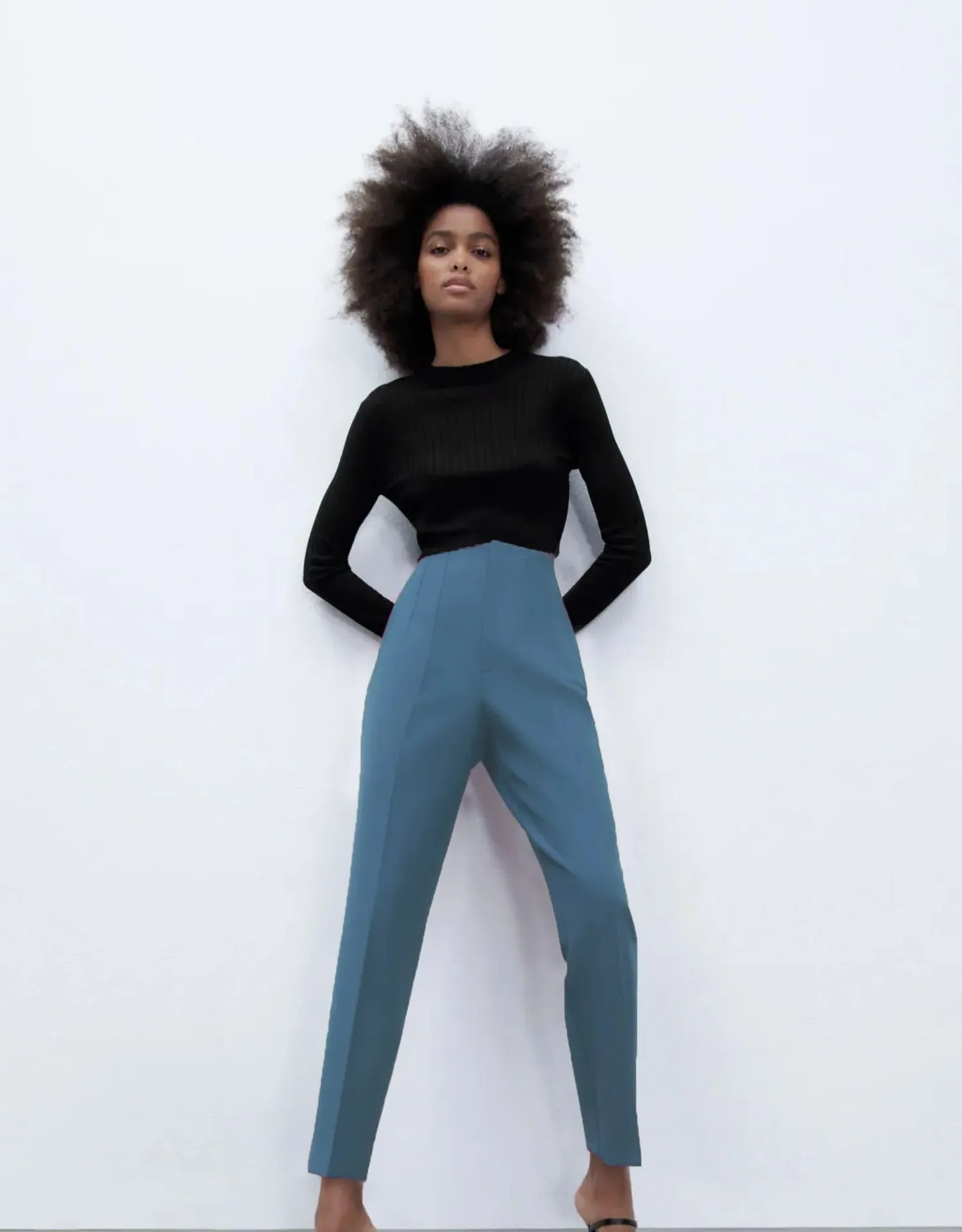 Luana - Tailored high waist pants