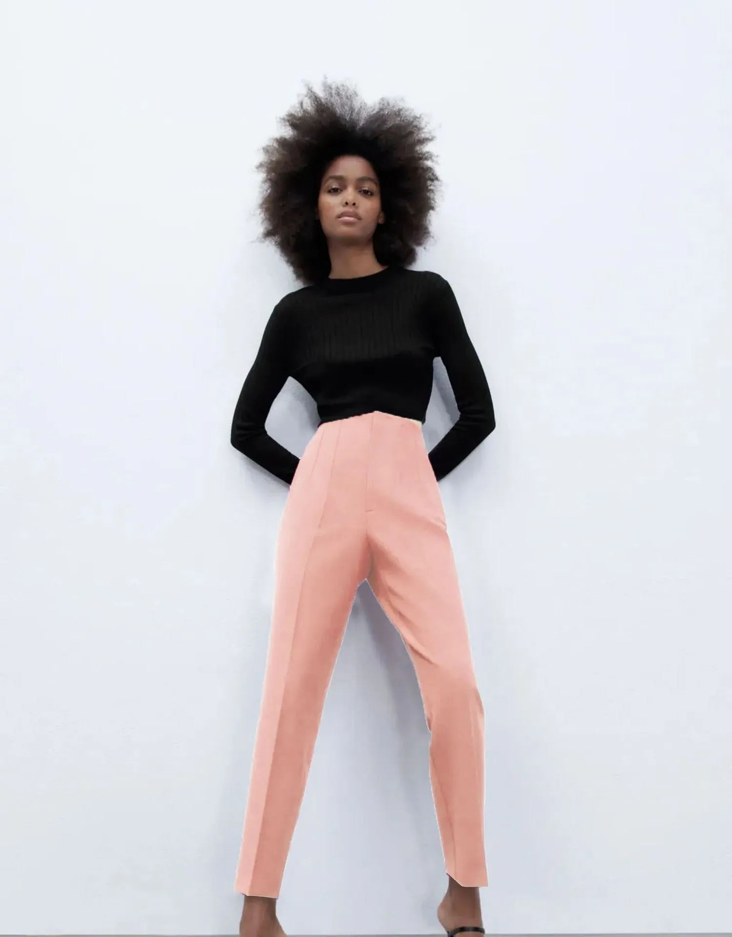 Luana - Tailored high waist pants