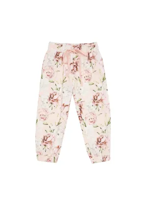 Luanne Trackpants - Pink Rose Bloom