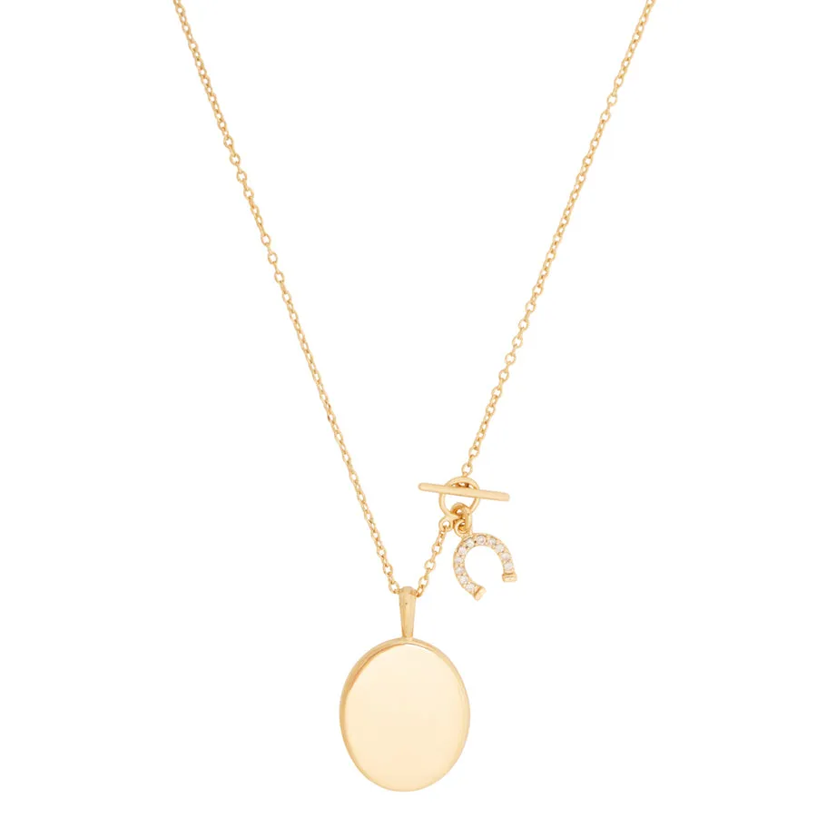 Lucky 14K Gold Vermeil Necklace