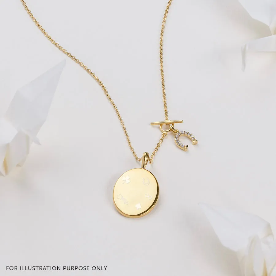 Lucky 14K Gold Vermeil Necklace