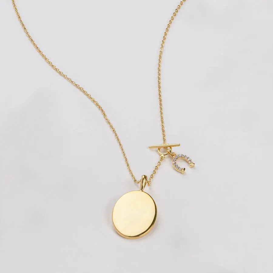 Lucky 14K Gold Vermeil Necklace