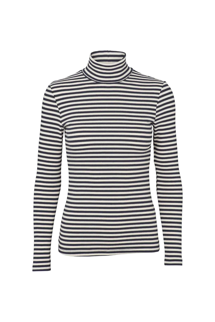 Ludmilla High-neck - Birch/Navy