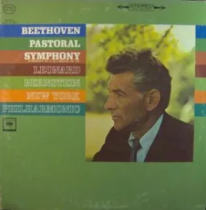 Ludwig van Beethoven - Leonard Bernstein, The New York Philharmonic Orchestra - Pastoral Symphony (Symphony No. 6 In F Major, Op. 68) (LP) (VG )