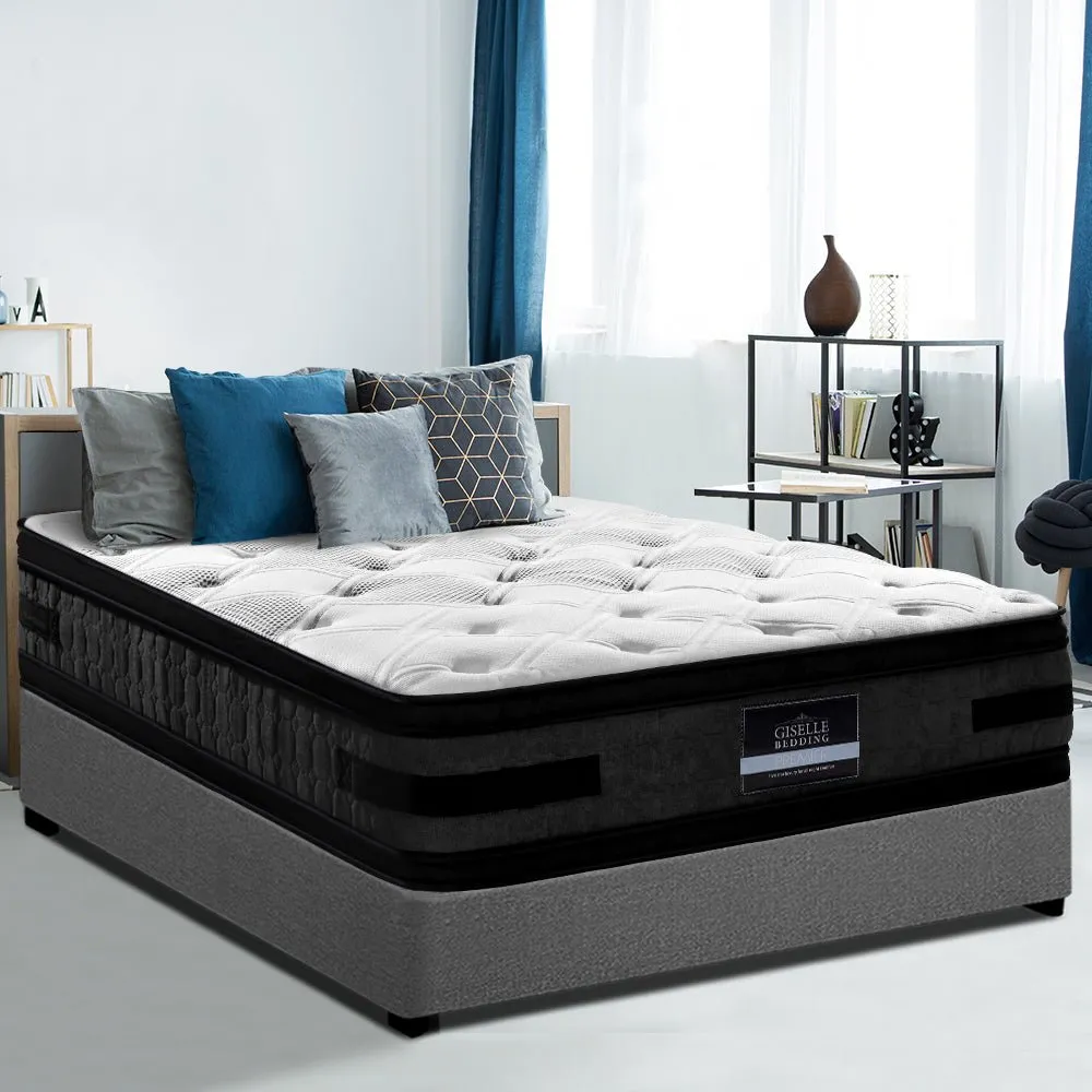 Luna Euro Top Cool Gel Pocket Spring Mattress 36cm Thick - Queen