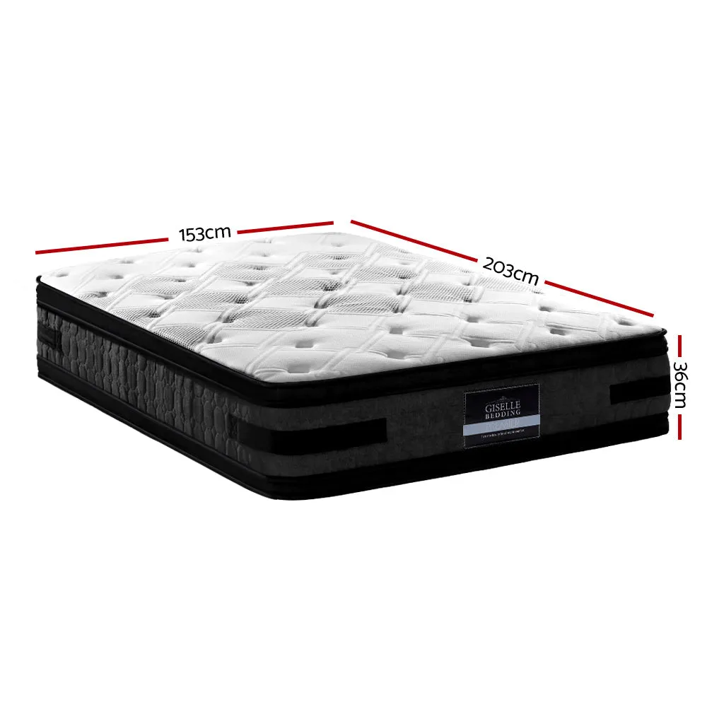 Luna Euro Top Cool Gel Pocket Spring Mattress 36cm Thick - Queen