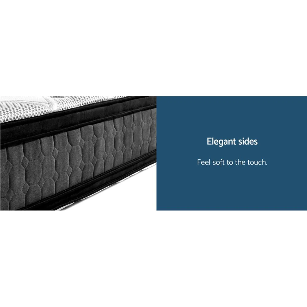 Luna Euro Top Cool Gel Pocket Spring Mattress 36cm Thick - Queen