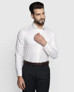 Luxe Formal Yellow Printed Shirt - Pride