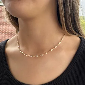 Luxe Lineage Crystal Necklace (GOLD OR SILVER)