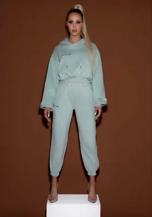 Luxe Tracksuit Pants - Sage
