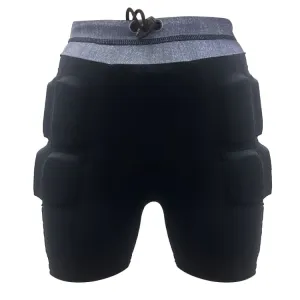 Luxs Short Hip Protector-BLACK