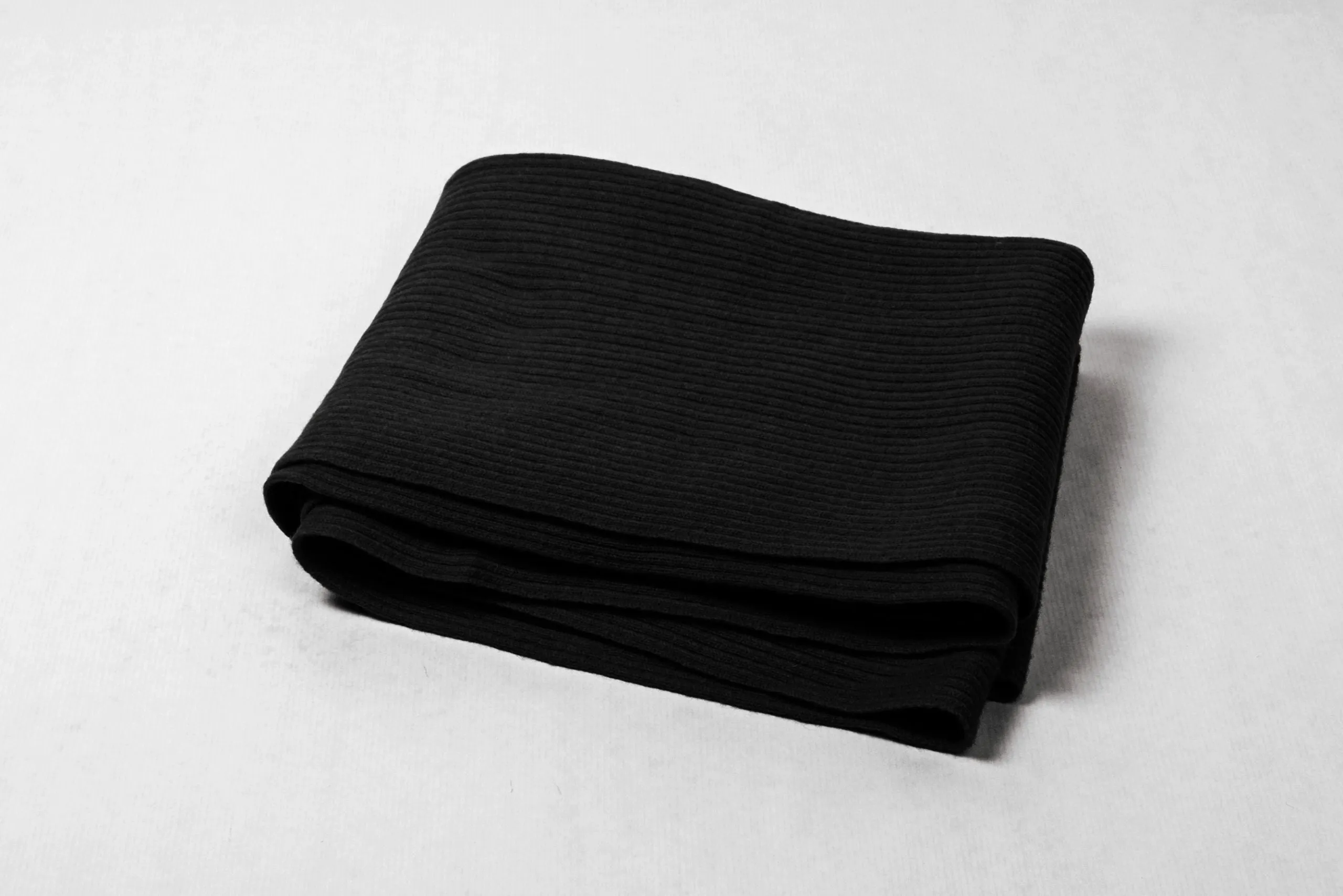 Luxurious Ribbed Cashmere Scarf