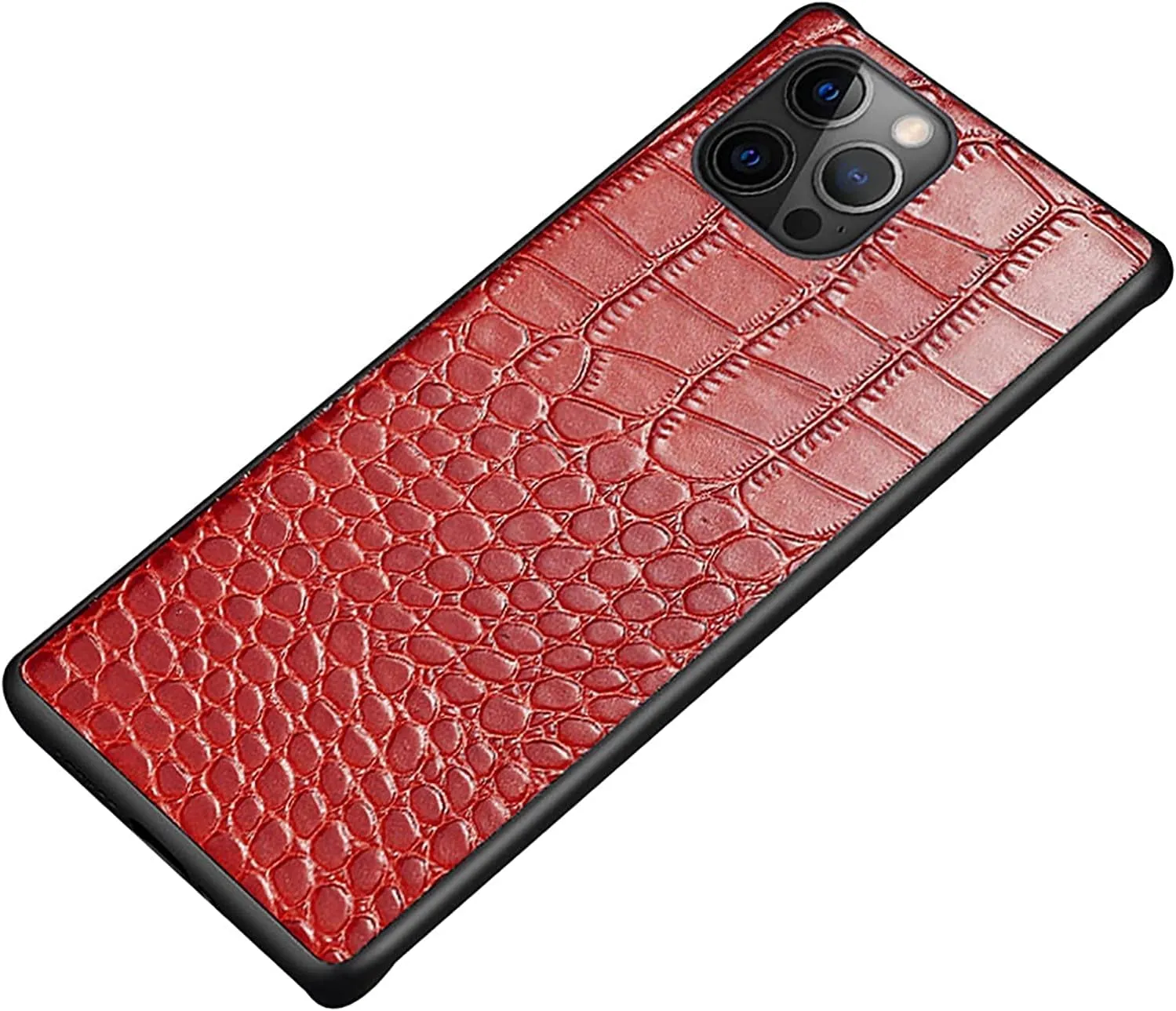 Luxury Cowhide Genuine Leather Phone Case For Apple IPhone