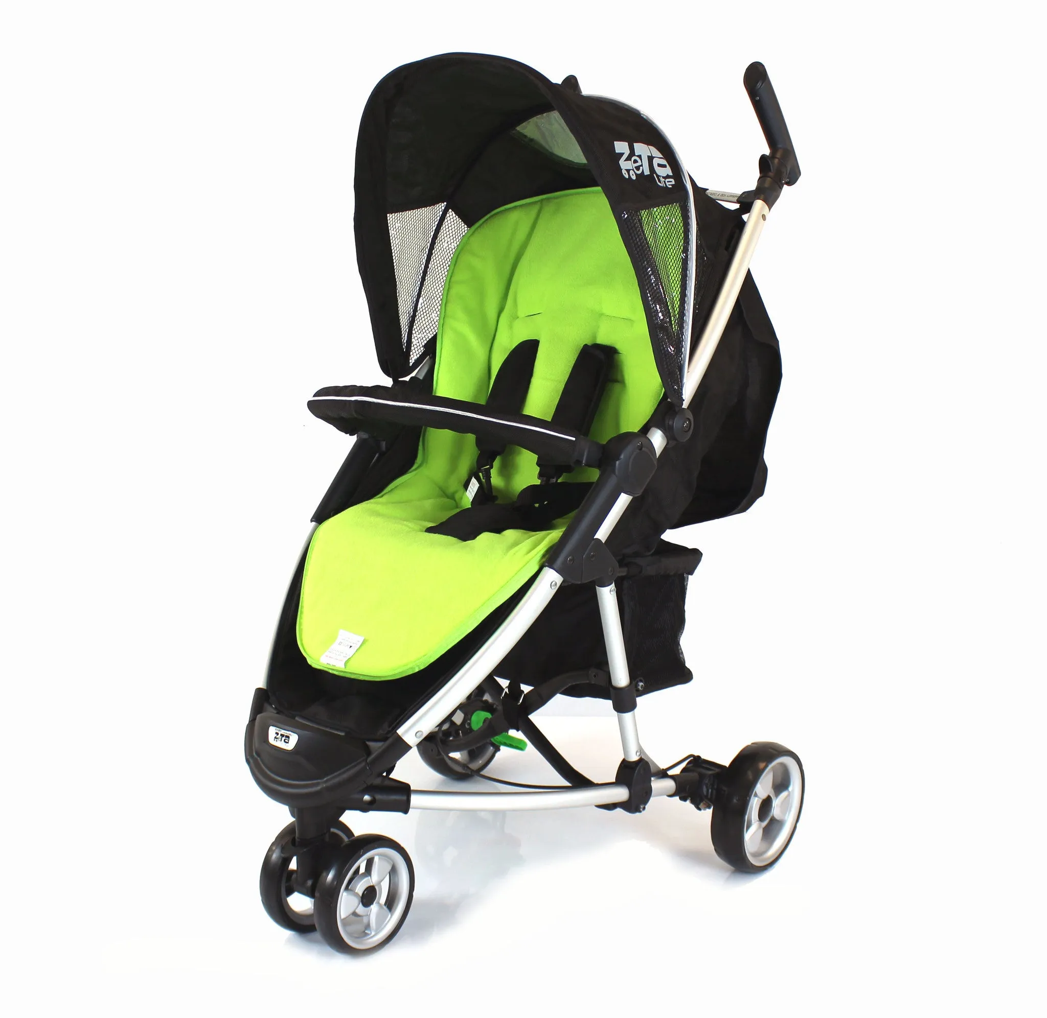 Luxury Fleece Lined Footmuff Lime Green Pouches For Quinny Zapp Xtra