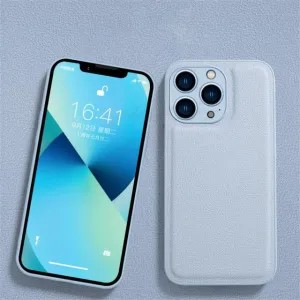 Luxury Solid Leather Case for iPhone