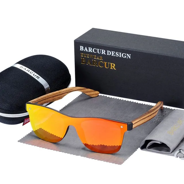 Luxury Vintage Wooden Sunglasses