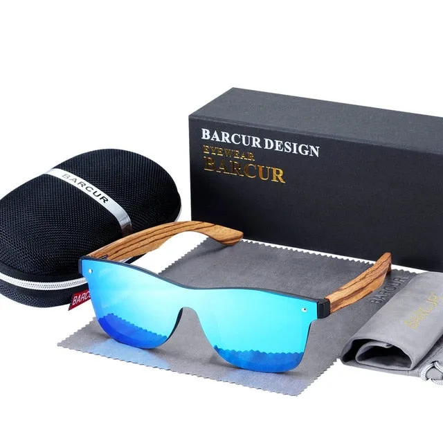 Luxury Vintage Wooden Sunglasses