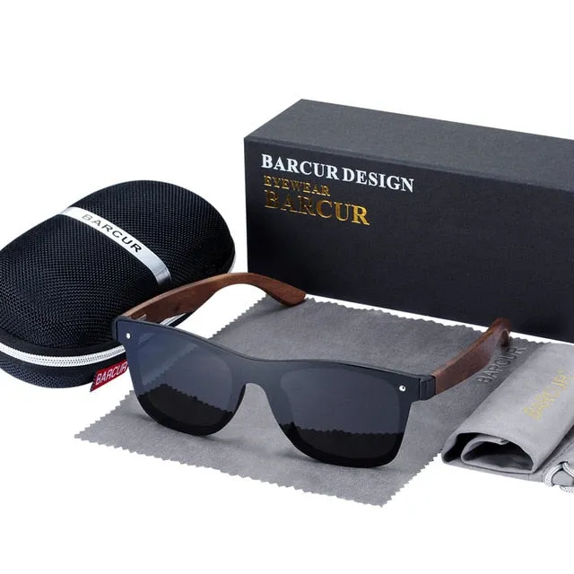 Luxury Vintage Wooden Sunglasses