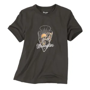 LWK585X - Wrangler Women's Retro Graphic Tee - Grey