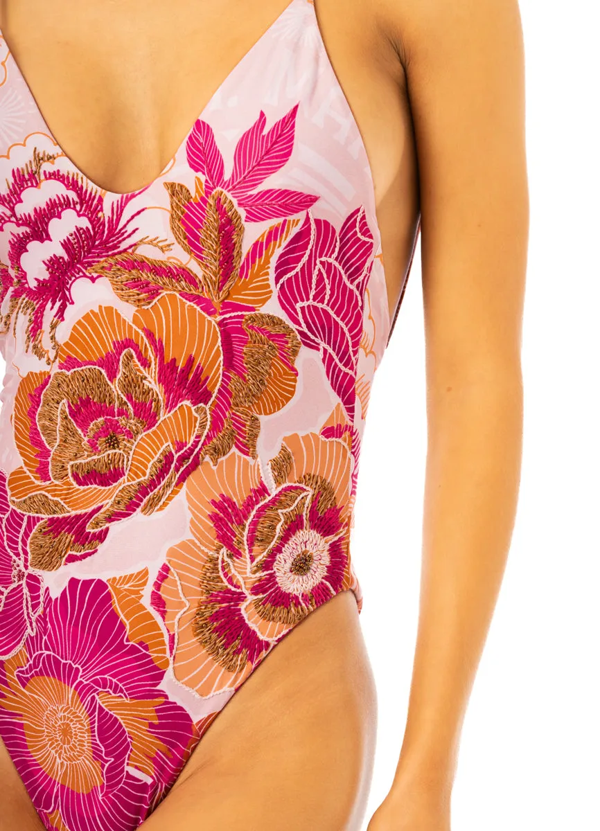 Maaji Mexican Floral Typical Classic One Piece