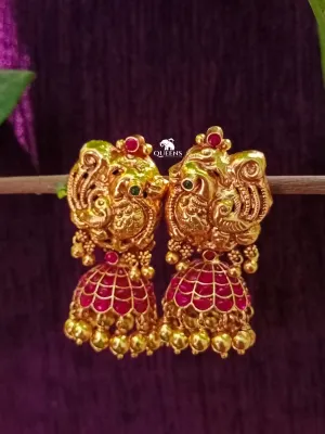 MAALICA ANTIQUE NAGAS JHUMKA