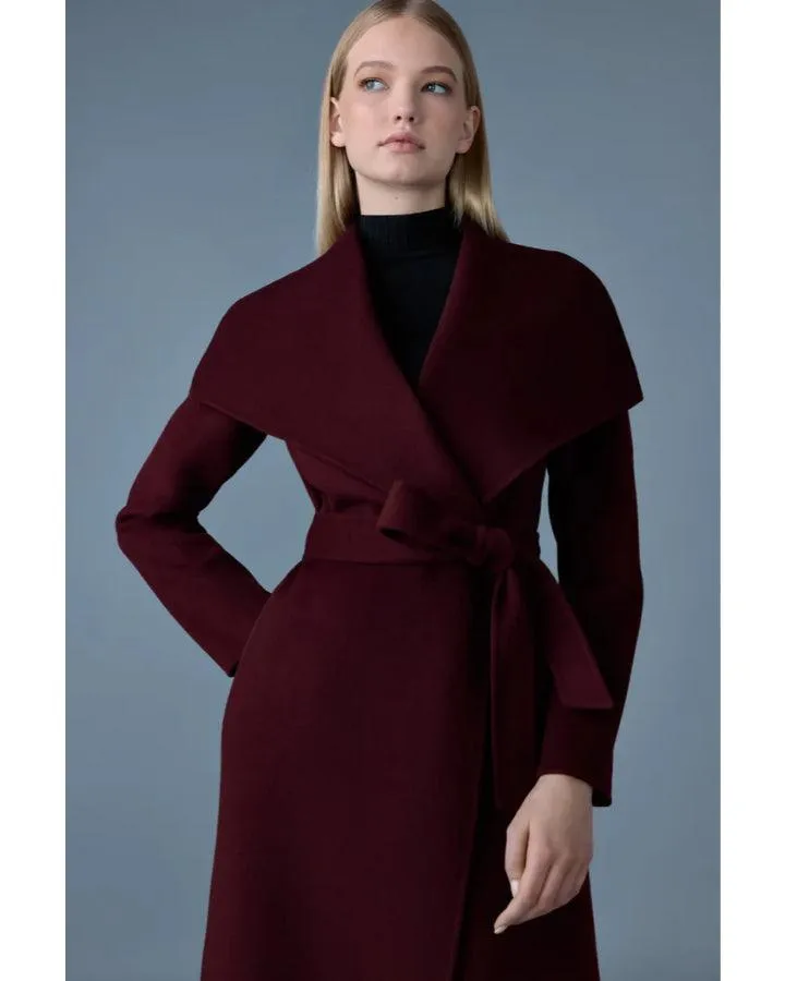 Mackage Mai Wrap Wool Trench Coat
